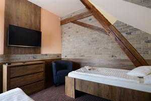 Hostinec Obora Trpišov - 2 x Dvoulůžkový pokoj Standard č. 3 a&nbsp;4