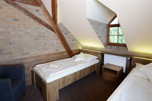 Hostinec Obora Trpišov - 2 x Dvoulůžkový pokoj Standard č. 3 a&nbsp;4
