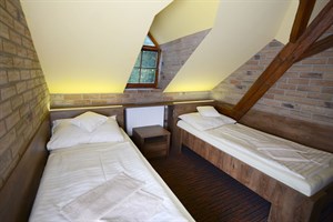 Hostinec Obora Trpišov - 2 x Dvoulůžkový pokoj Standard č. 3 a&nbsp;4