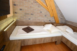 Hostinec Obora Trpišov - 2 x Dvoulůžkový pokoj Standard č. 5 a&nbsp;6